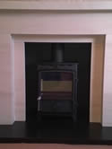 Marble and limestone fire surrounds.